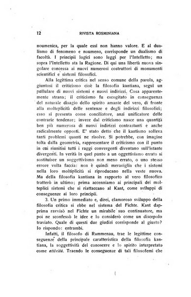 Rivista rosminiana periodico mensile