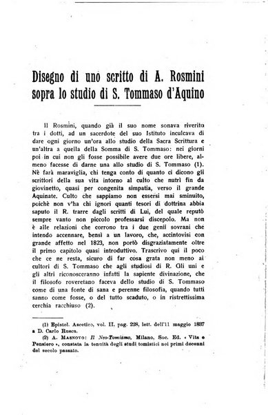 Rivista rosminiana periodico mensile