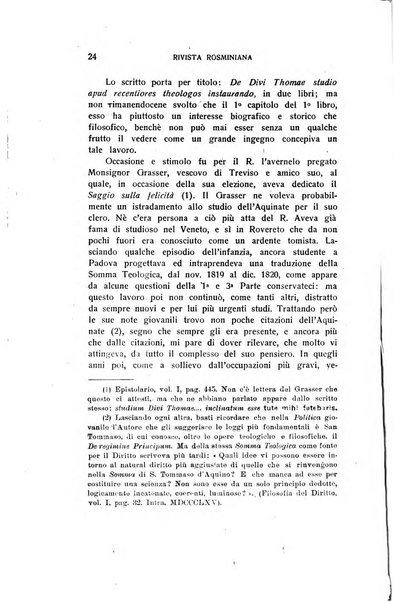 Rivista rosminiana periodico mensile