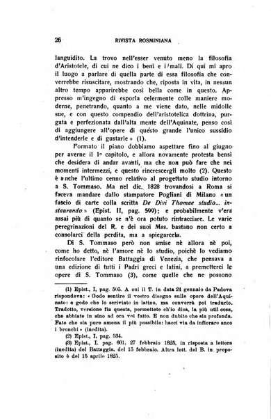 Rivista rosminiana periodico mensile