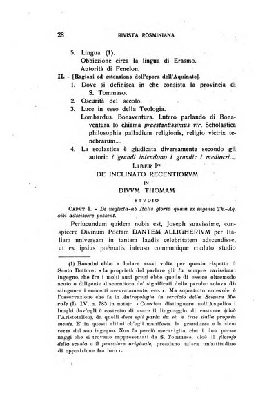 Rivista rosminiana periodico mensile