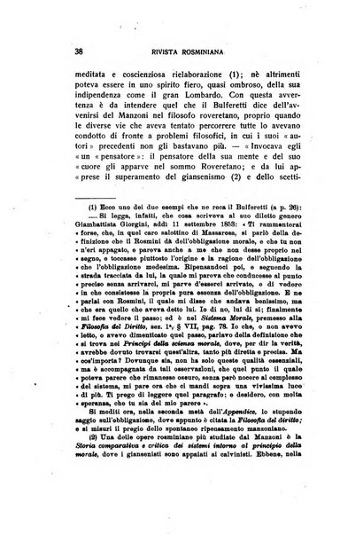 Rivista rosminiana periodico mensile