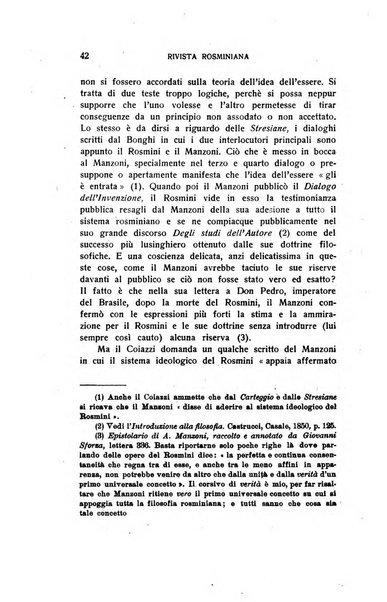 Rivista rosminiana periodico mensile