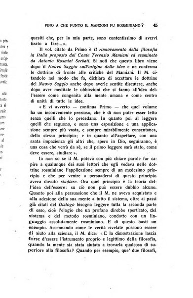 Rivista rosminiana periodico mensile