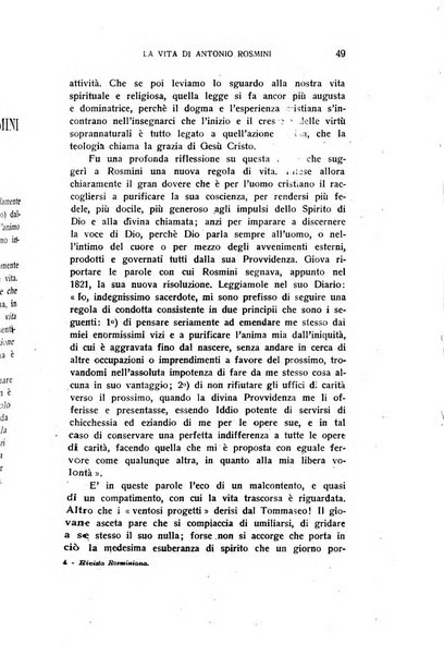 Rivista rosminiana periodico mensile