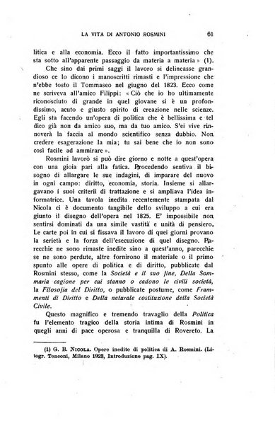 Rivista rosminiana periodico mensile