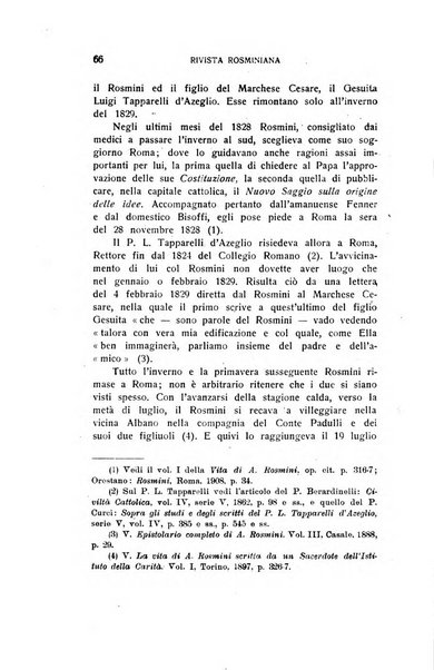 Rivista rosminiana periodico mensile