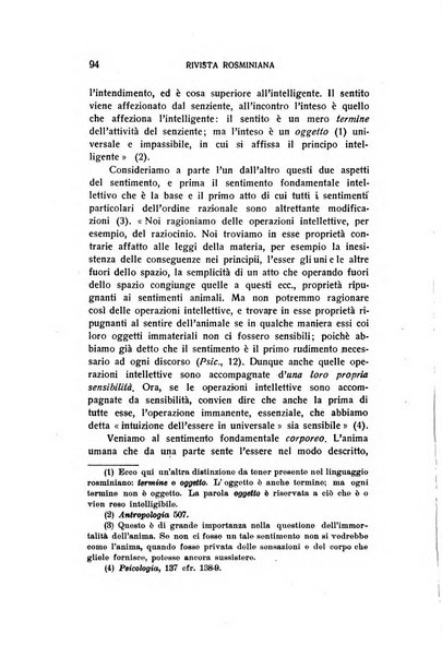 Rivista rosminiana periodico mensile