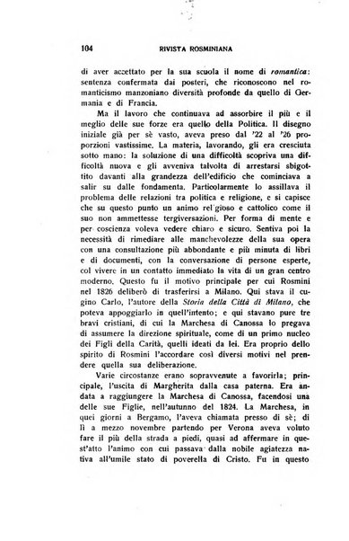 Rivista rosminiana periodico mensile