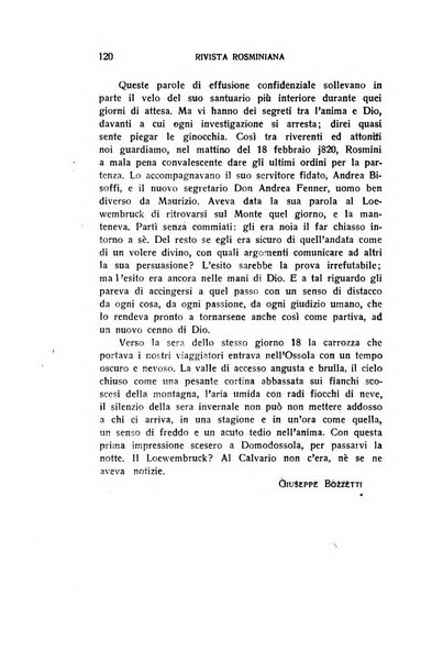 Rivista rosminiana periodico mensile