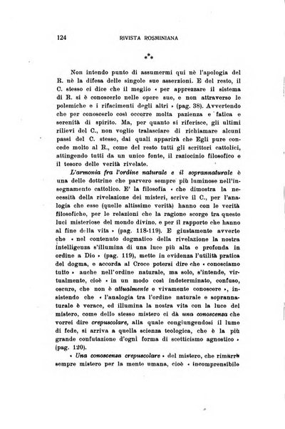 Rivista rosminiana periodico mensile