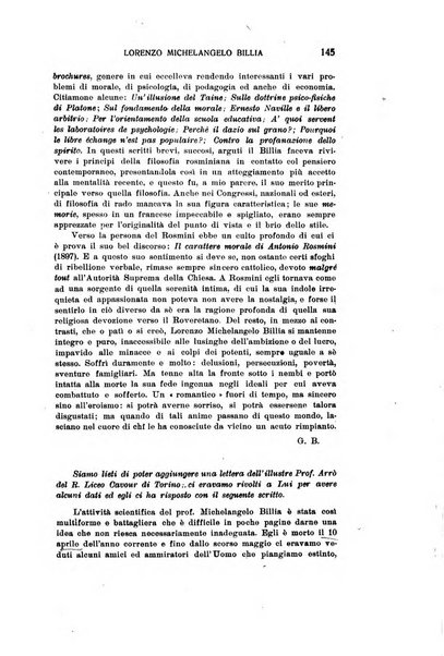 Rivista rosminiana periodico mensile