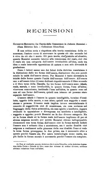 Rivista rosminiana periodico mensile