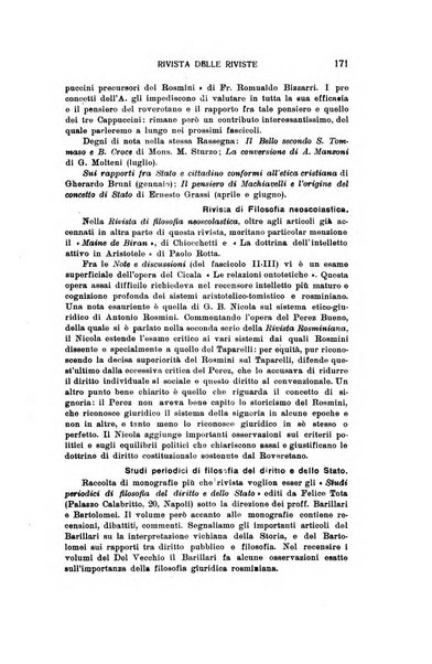 Rivista rosminiana periodico mensile