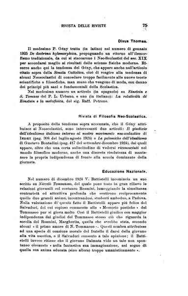 Rivista rosminiana periodico mensile
