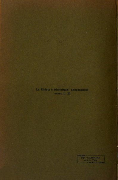 Rivista rosminiana periodico mensile