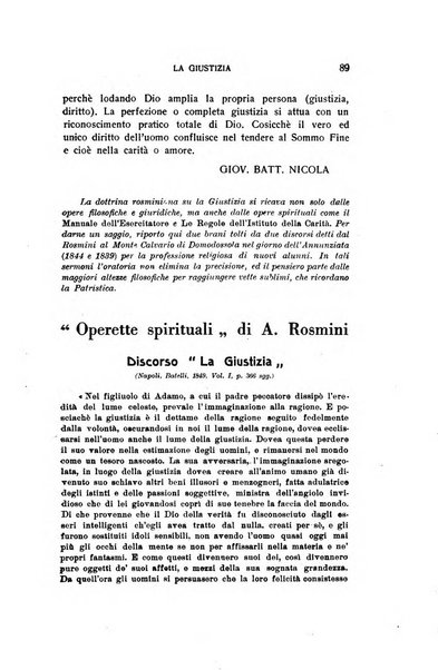 Rivista rosminiana periodico mensile