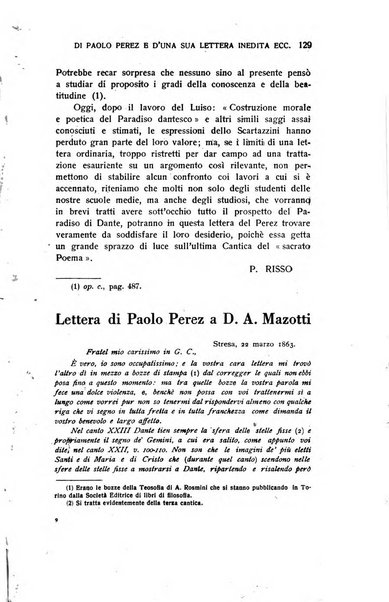 Rivista rosminiana periodico mensile