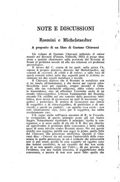 Rivista rosminiana periodico mensile