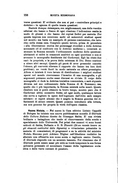 Rivista rosminiana periodico mensile