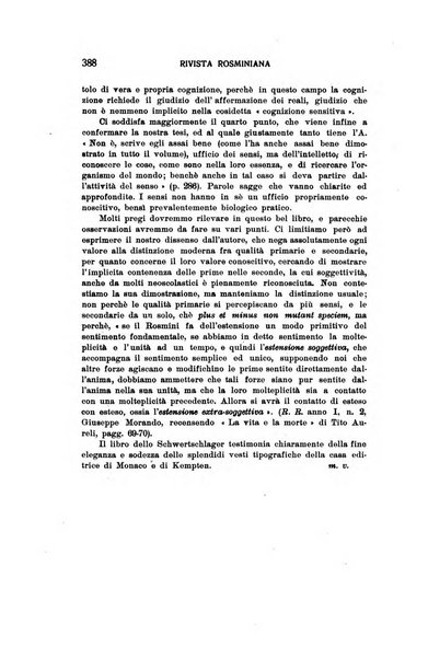 Rivista rosminiana periodico mensile