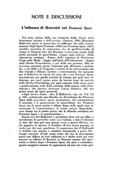 Rivista rosminiana periodico mensile