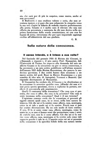 Rivista rosminiana periodico mensile