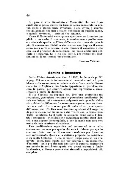 Rivista rosminiana periodico mensile