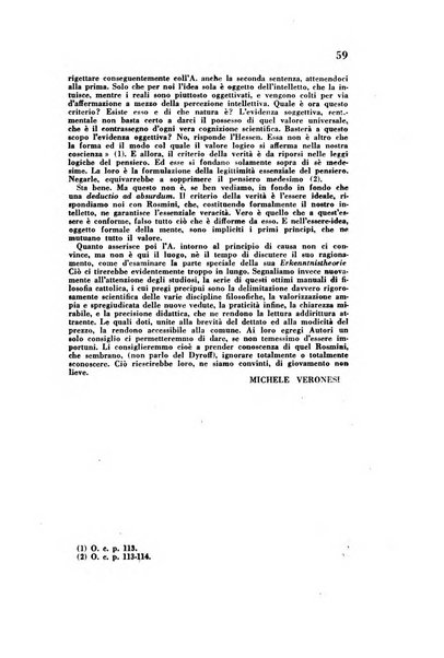 Rivista rosminiana periodico mensile