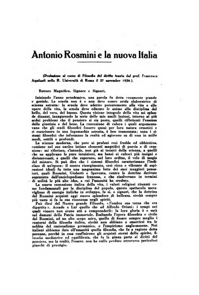 Rivista rosminiana periodico mensile