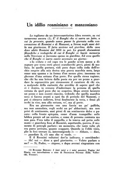 Rivista rosminiana periodico mensile