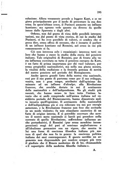 Rivista rosminiana periodico mensile