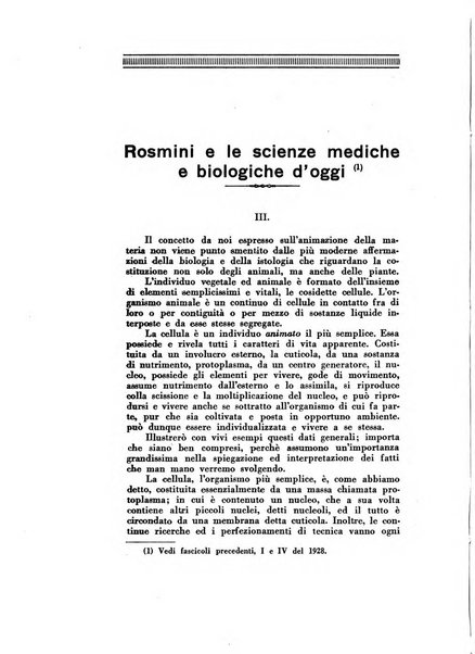 Rivista rosminiana periodico mensile