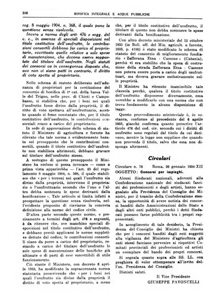 Bonifica integrale e acque pubbliche rivista mensile