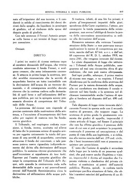 Bonifica integrale e acque pubbliche rivista mensile