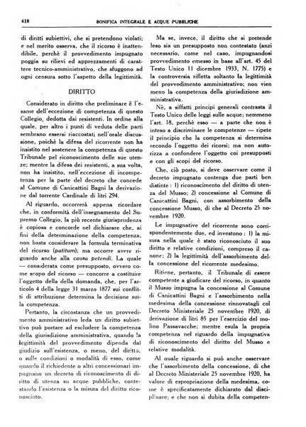 Bonifica integrale e acque pubbliche rivista mensile