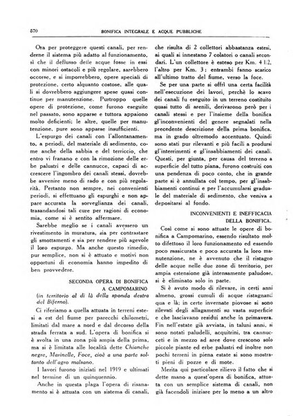 Bonifica integrale e acque pubbliche rivista mensile