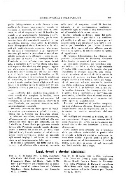 Bonifica integrale e acque pubbliche rivista mensile