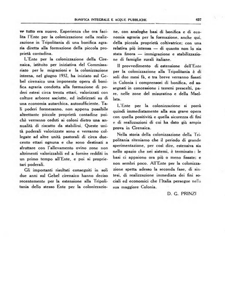 Bonifica integrale e acque pubbliche rivista mensile