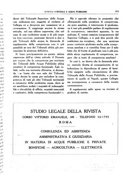 Bonifica integrale e acque pubbliche rivista mensile