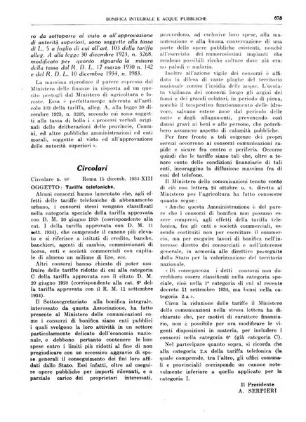 Bonifica integrale e acque pubbliche rivista mensile