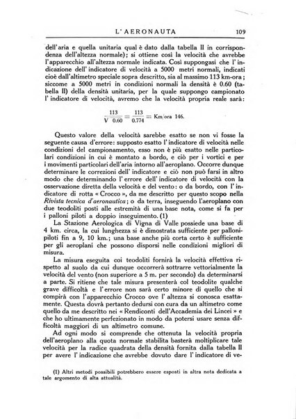 L'aeronauta rivista mensile di cultura tecnica