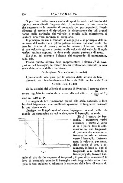 L'aeronauta rivista mensile di cultura tecnica