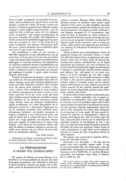 L'aeronauta rivista mensile di cultura tecnica