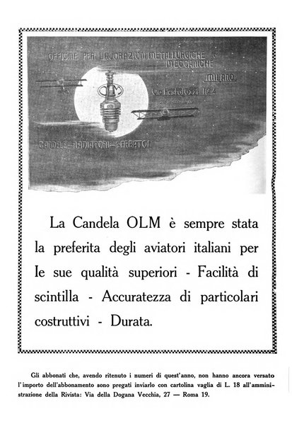 L'aeronauta rivista mensile di cultura tecnica