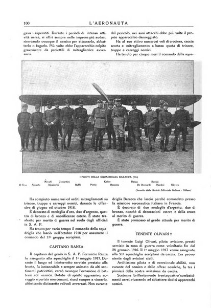 L'aeronauta rivista mensile di cultura tecnica