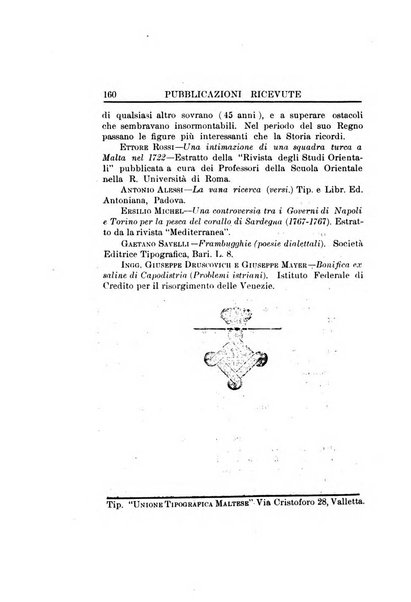 Malta letteraria rassegna mensile di lettere, scienze ed arti