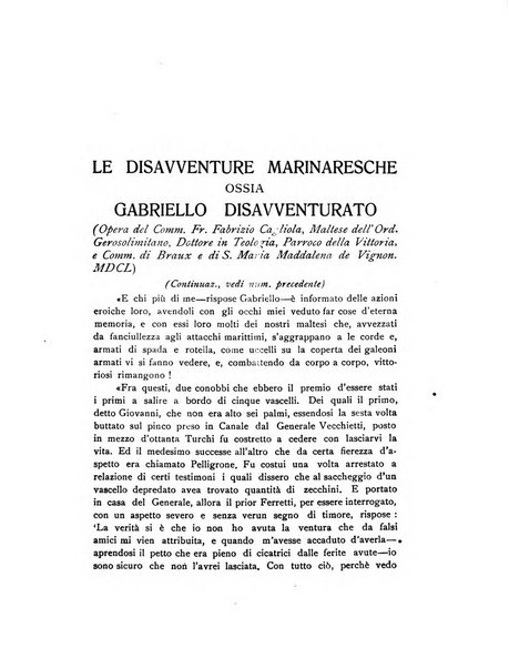 Malta letteraria rassegna mensile di lettere, scienze ed arti