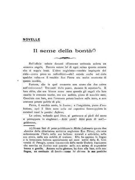 Malta letteraria rassegna mensile di lettere, scienze ed arti