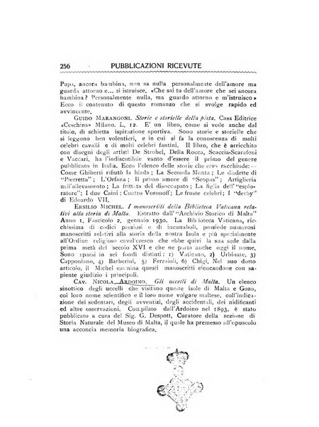 Malta letteraria rassegna mensile di lettere, scienze ed arti